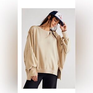 We The Free Camden Sweatshirt | color: morning oat